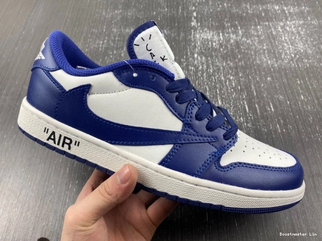 Bmlin SCOTT TRAVIS CUSTOM X 1 X AIR JORDAN DM7890-101 OFF-WHITE 0802
